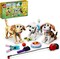 LEGO Creator 3 in 1 Adorable Dogs Building Toy Set, Gift for Dog Lovers, Featuring Dachshund, Beagle, Pug, Poodle, Husky, and Labrador Figures for Kids 7 and Up, 31137